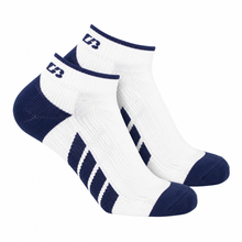 CSX X110 Pro High Cut Ankle Socks Navy on White