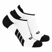 CSX X100 Pro Low Cut Ankle Socks Black on White